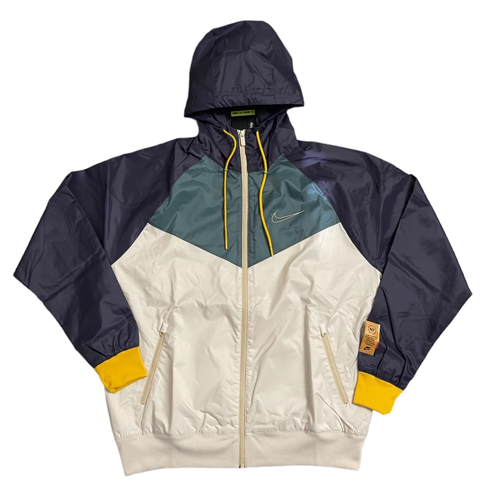 Nike N7 Windrunner Woven Full-Zip Hooded Jacket Size Medium